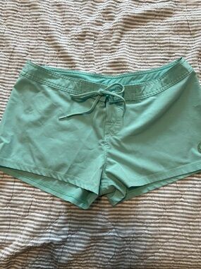 Roxy Teal Blue Surf Shorts